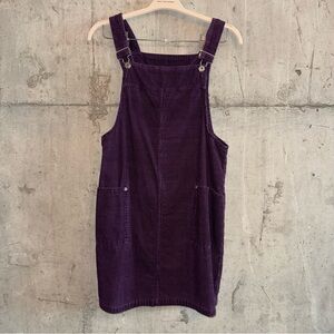 Vintage Faded Glory Corduroy Overall Dress